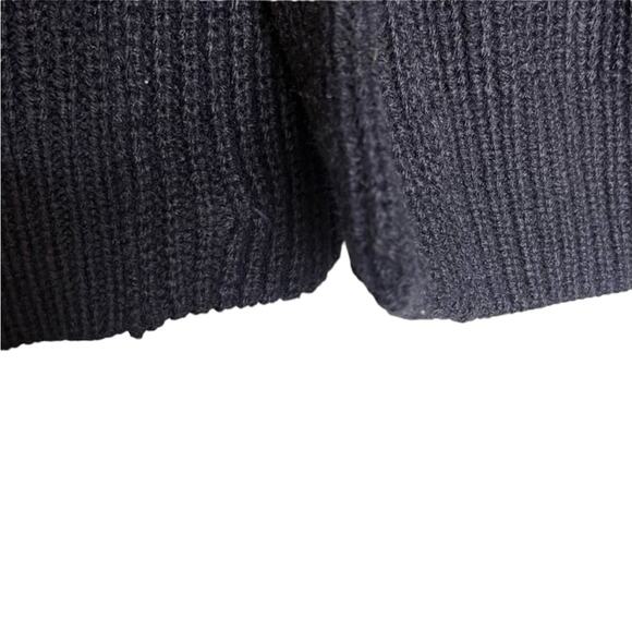 NWT Slate & Stone Arthur Navy Shawl Collar Knit Wool Blend Cardigan Size XLarge - Picture 7 of 11